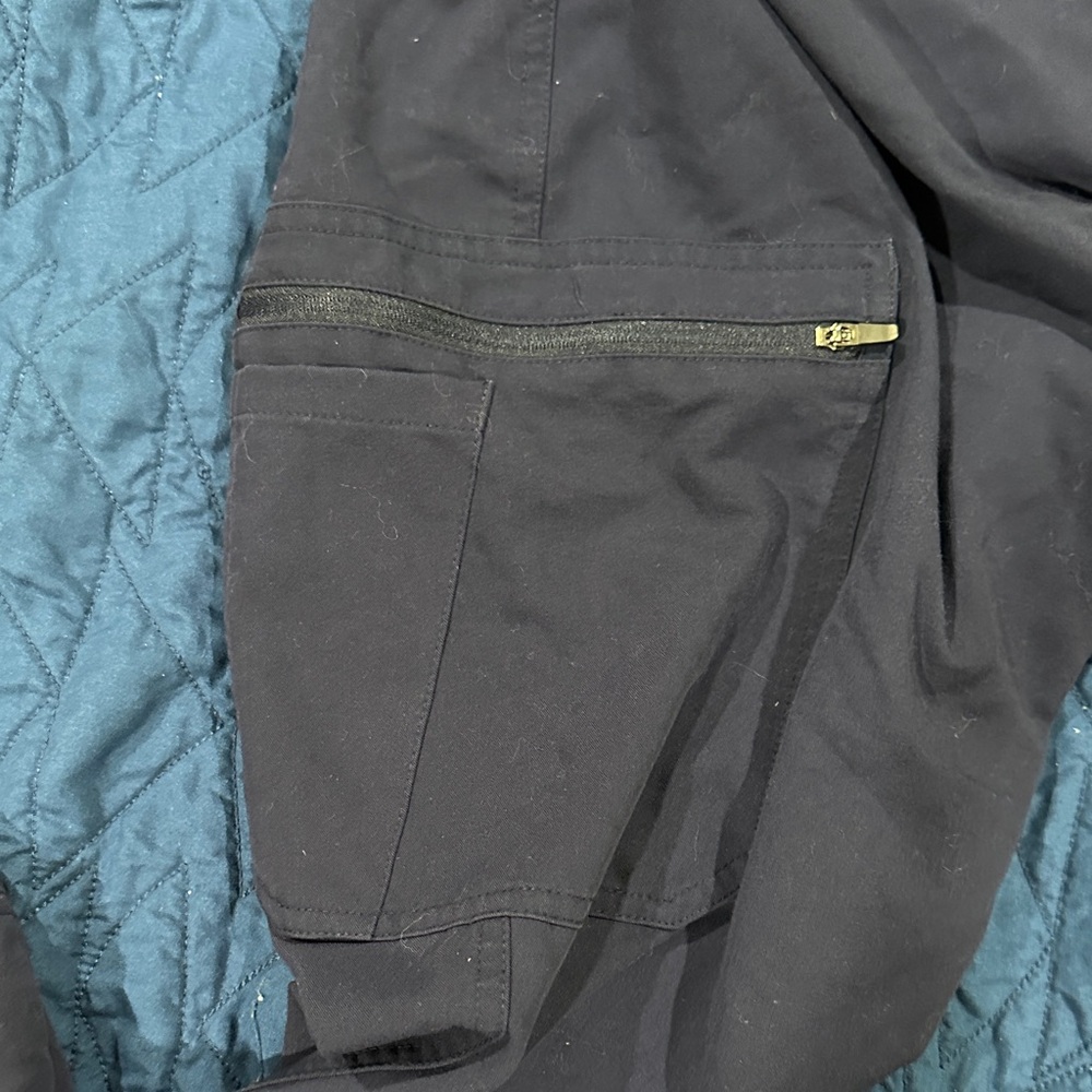 Figs Deep Blue Scrub Cargo Pants - Picture 2 of 5